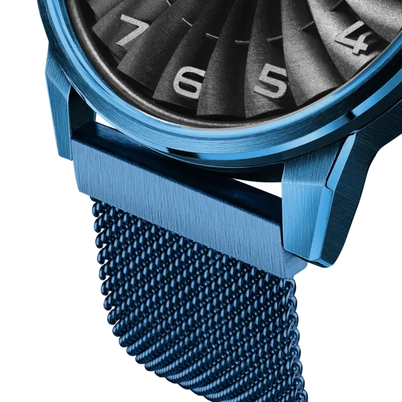 Stormy Blue Milanese Strap-second-image